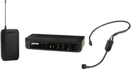 Портативная беспроводная система Shure BLX14UK/P31X-K14, приемник BLX4, кардиоидный конденсаторный микрофон для гарнитуры, черный | BLX14UK/P31X-K14
