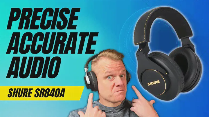 Shure SRH840A Over-Ear Wired Headphones for Critical Listening & Monitoring - Why You Need Monitors