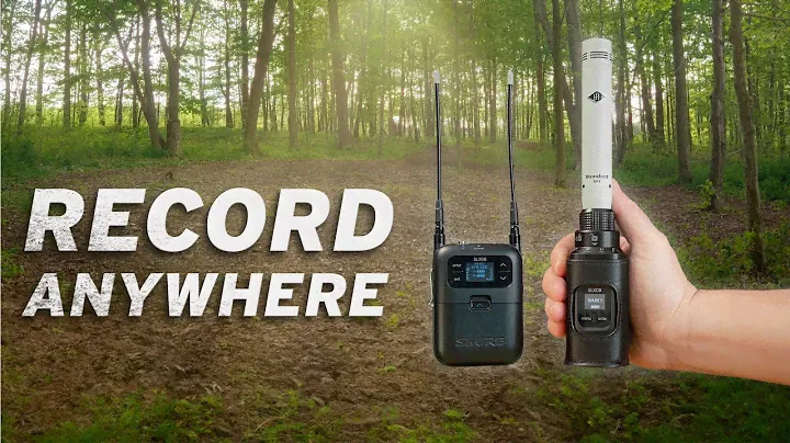 Clean Audio Anywhere! Shure SLXD3 & SLXD5
