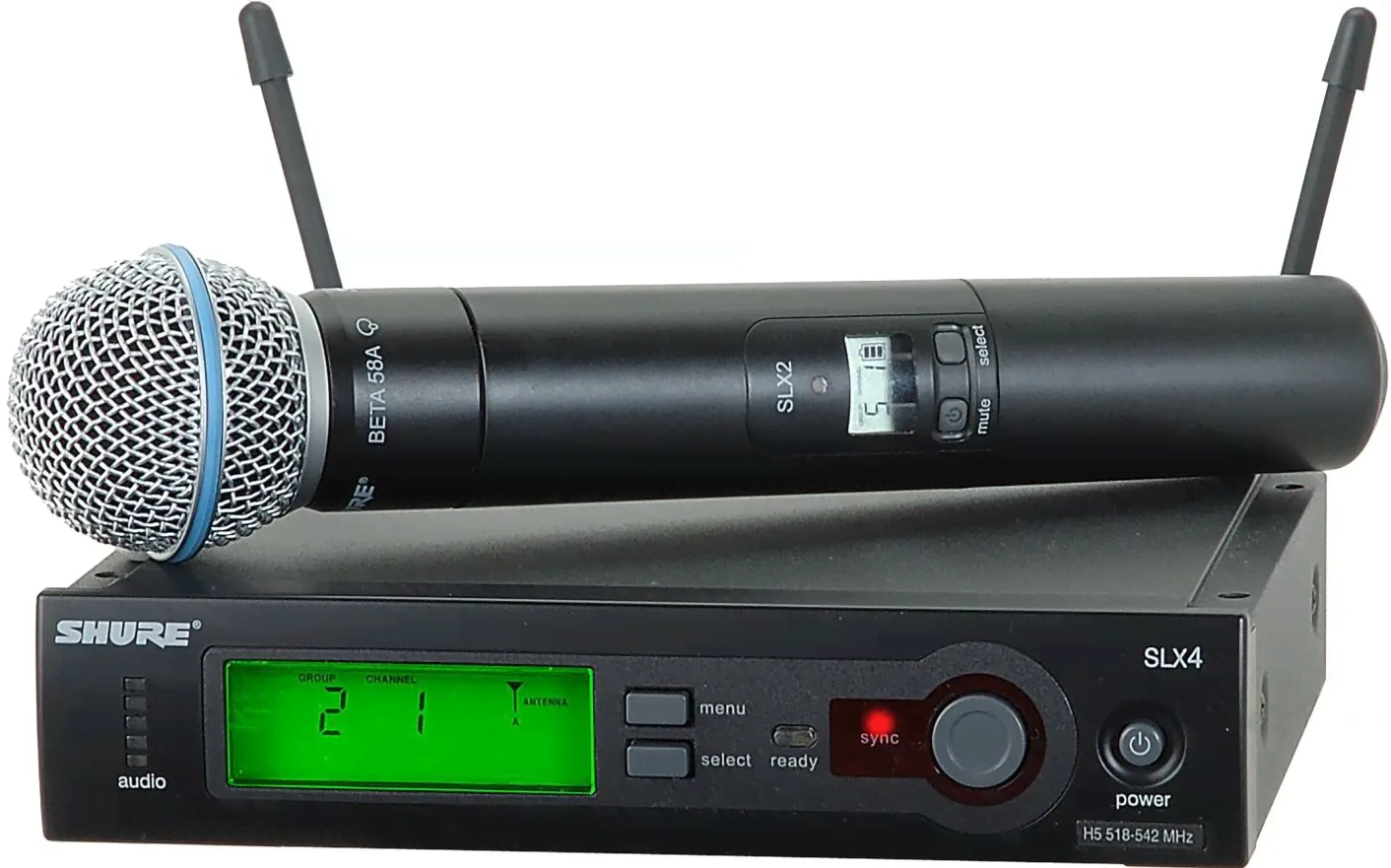 SHURE SLX24E/B58 Q24 736 - 754 MHz-0
