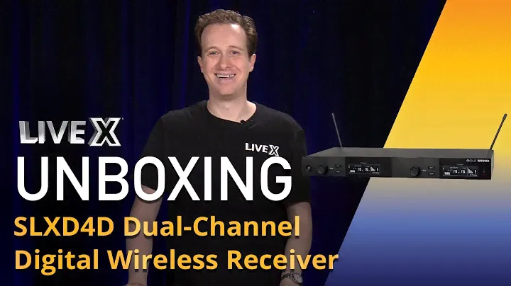 Unboxing: Shure SLXD4D Dual-Channel Receiver