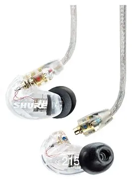 Наушники Shure SE215 Clear