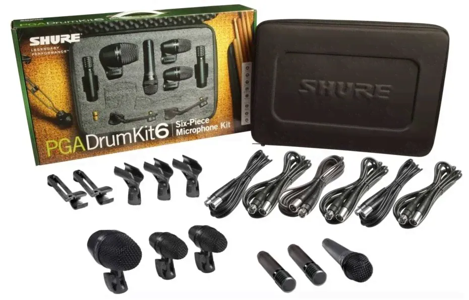 НАБОР МИКРОФОНОВ SHURE PGADRUMKIT6