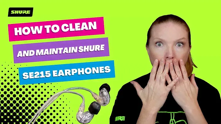 How to Clean and Maintain Shure Earphones | Shure