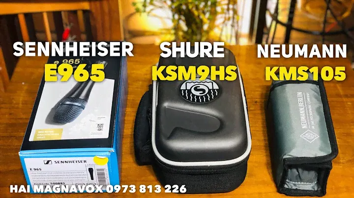 SENNHEISER E965 vs SHURE KSM9HS & NEUMANN KMS 105