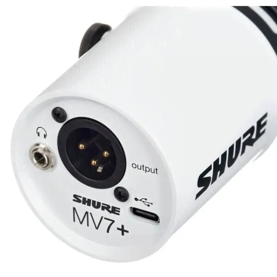 Shure MV7 Plus White-3