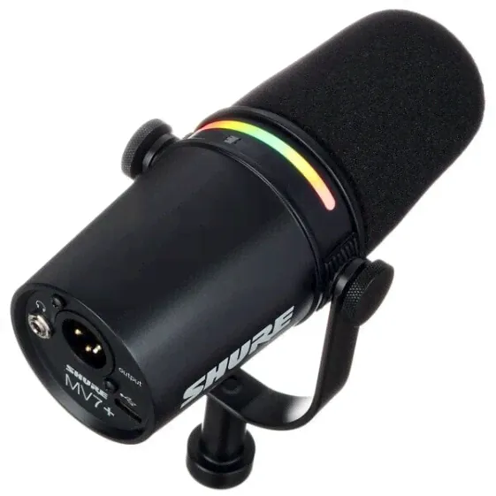 Микрофон Shure MV7 Плюс-2