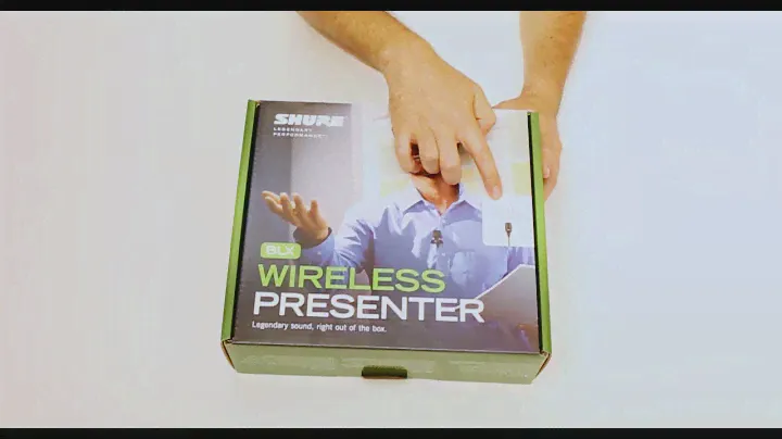 Unboxing Sistema Inalámbrico Shure BLX14/CVL