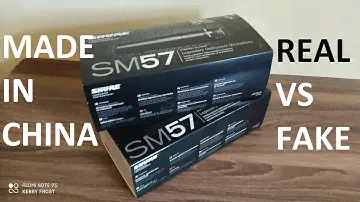 Я ТОЛЬКО ПОЛУЧИЛ 2 SHURE SM57 ИЗ КИТАЯ — ОРИГИНАЛ И КОПИЯ