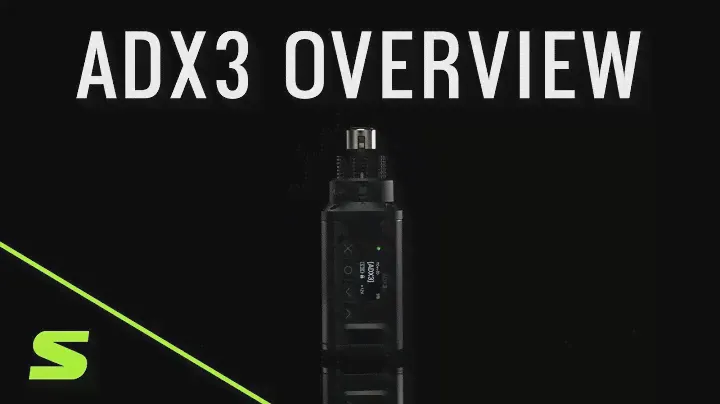 Shure Axient® Digital ADX3 Product Overview