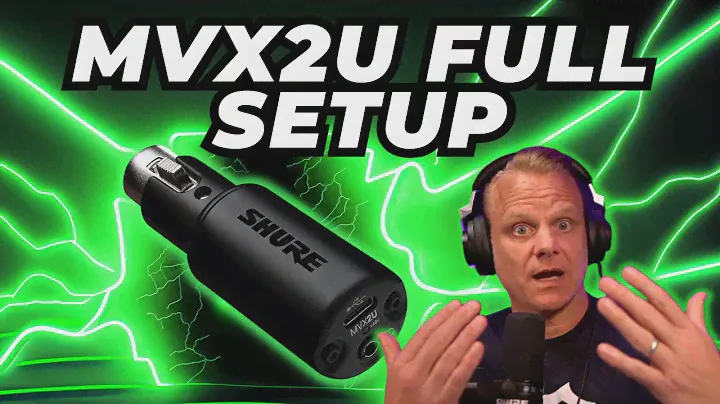 Shure MVX2U Setup Guide & ShurePlus MOTIV App Mastery!