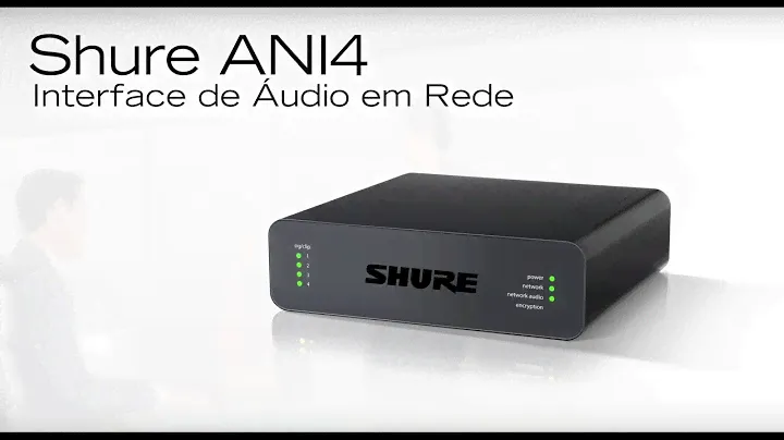 Shure ANI4 - Interface de Áudio em Rede