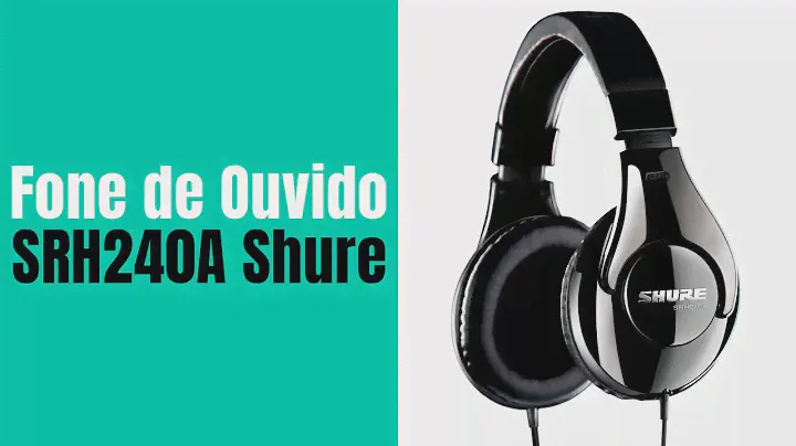 REVIEW FONE DE OUVIDO PRO SRH240A SHURE