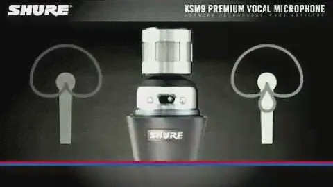 Micro có dây KSM9- Micro shure KSM9 -Âm thanh Sao Việt
