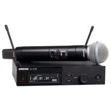 Shure SLXD24E/B58 H56, беспроводная система, с динамический микрофон B58A, частота H56 (518–562 МГц)