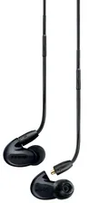 Shure SE846BABK+UNI-EFS проводные четырехдрайверные внутриканальные наушники с премиальной звукоизоляцией, черные