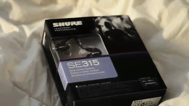 Распаковка Shure SE315