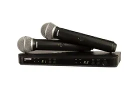 Микрофонные радиосистемы Shure BLX288E/PG58 K3E 606-638 MHz black