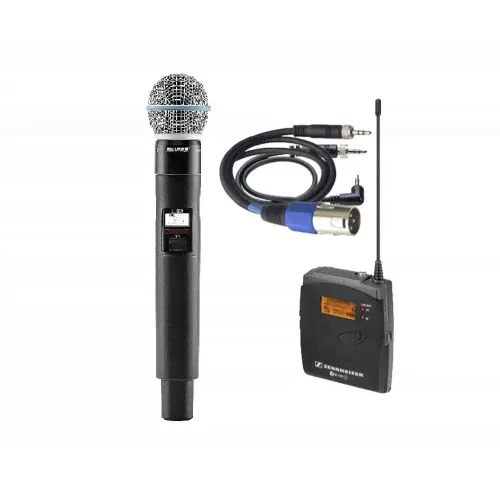Радиомикрофонная система Shure QLXD2L51 + Sennheiser EW 100 G3-0