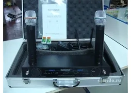 микрофон Shure Beta 87(89)-2 микрофона радиосистема.кейс.магазин.( не рынок-важно!)