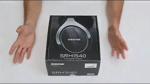 Unboxing Shure SRH1540 Audífonos Premium de Diseño Cerrado