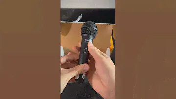 Unboxing Microfone Shure SV200 #shure #homeestudio #microfone