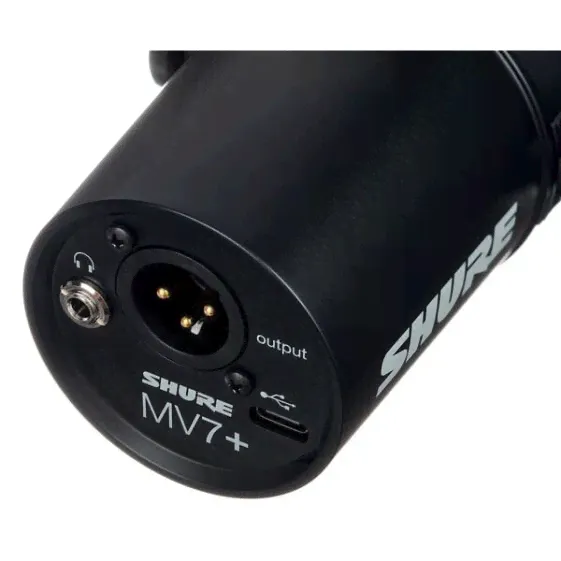 Микрофон Shure MV7 Плюс-3