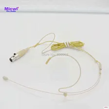 Всенаправленный микрофон MICWL для гарнитуры TA4F мини Shure UT PGX SLX ULX UGX беспроводная
