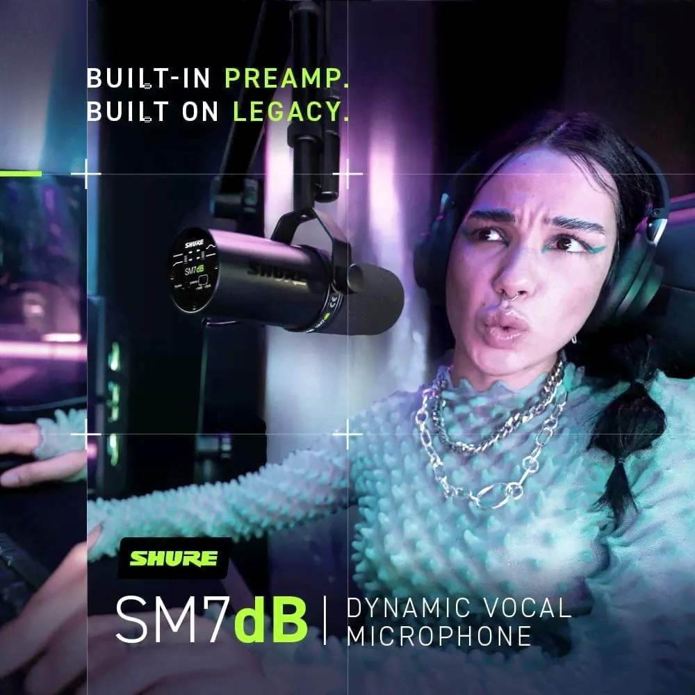 Shure SM7DB микрофоны-2