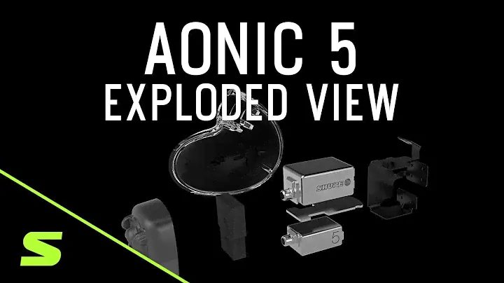Shure AONIC 5 Sound Isolating Earphones - Exploded View Detail