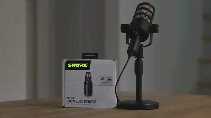 SHURE MVX2U XLR-USB-C変換オーディオインターフェースレビュー