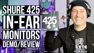 Shure 425 In-Ear Monitors Unboxing + Demo/Review #unboxing #review #musicgear  #demo
