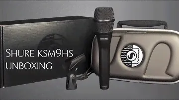 Shure ksm9hs unboxing (2023)