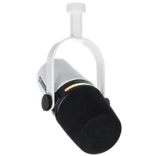 Микрофон Shure MV7 Plus белый