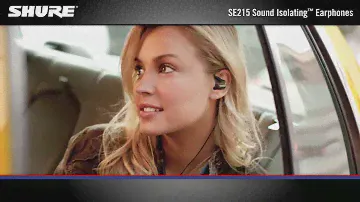 Shure SE215 Sound Isolating™ Earphones Product Overview