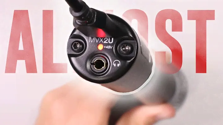 Shure MVX2U Interface Review / Demo / Explained