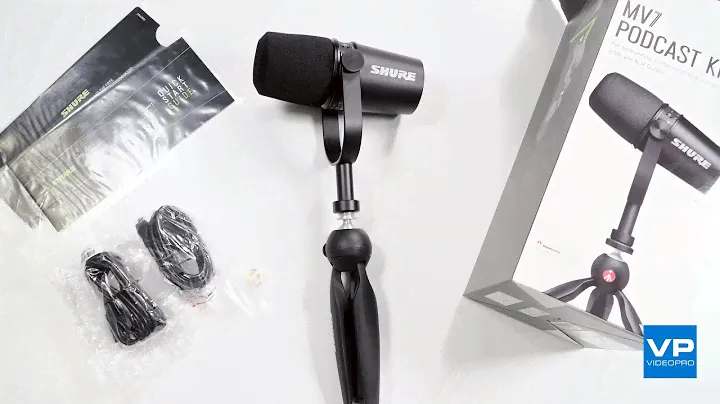 Shure MV7 Podcast Kit Unboxing